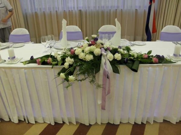 Dekoracija stola za mladence 21M - Image 4