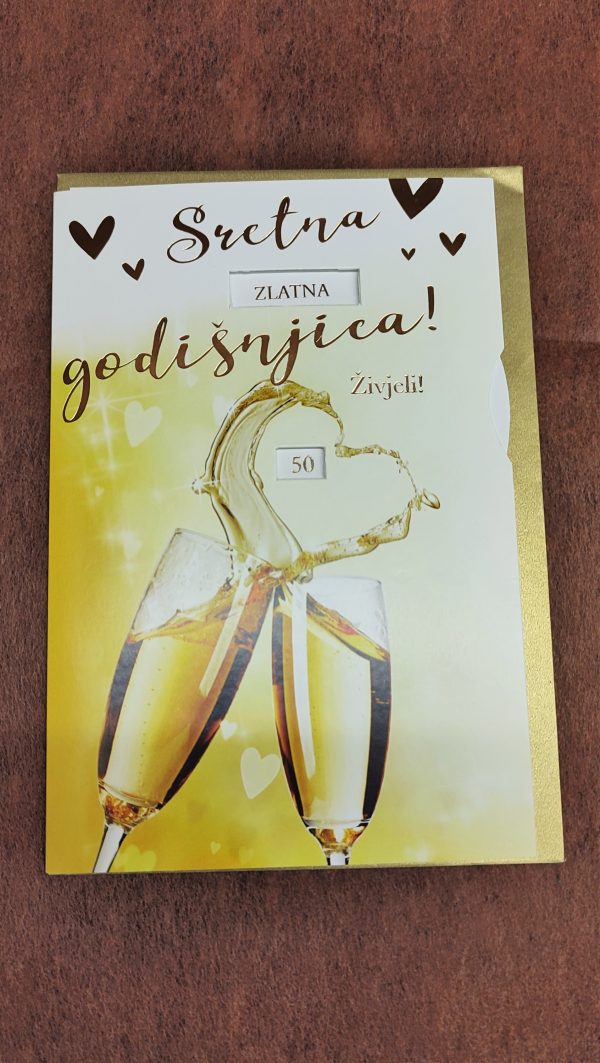 Čestitka 50J