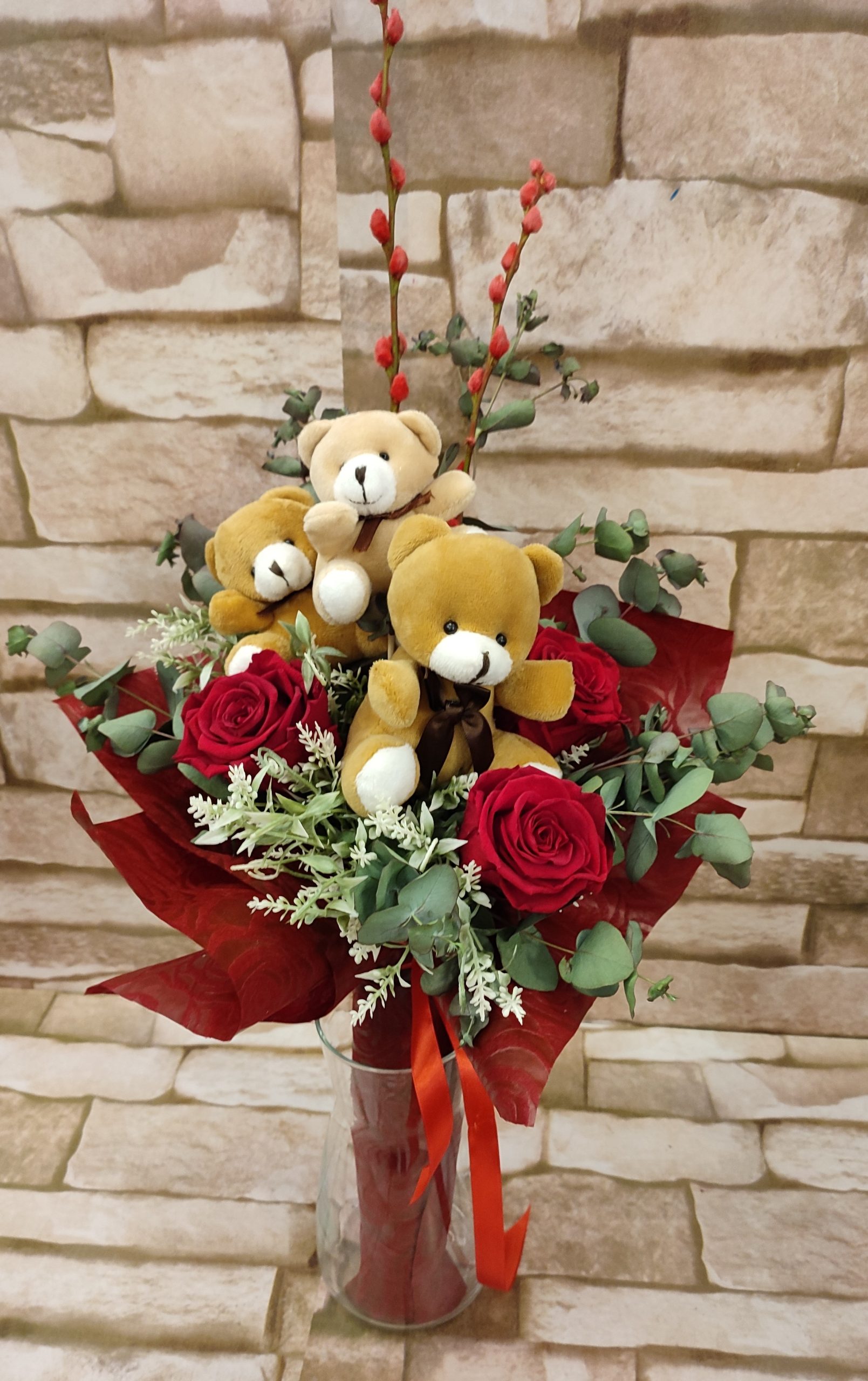 TRAJNE DEHIDRIRANE RUŽE SA MEDEKIMA 25Z